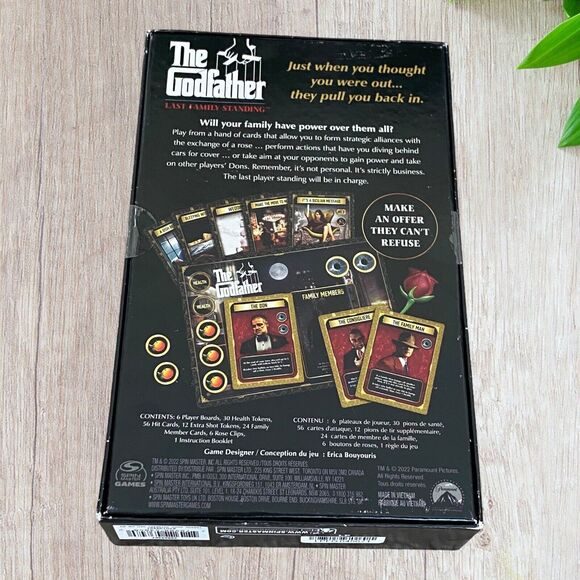 The Godfather Last Family Standing Board Game Age 14+ - Picture 2 of 2
